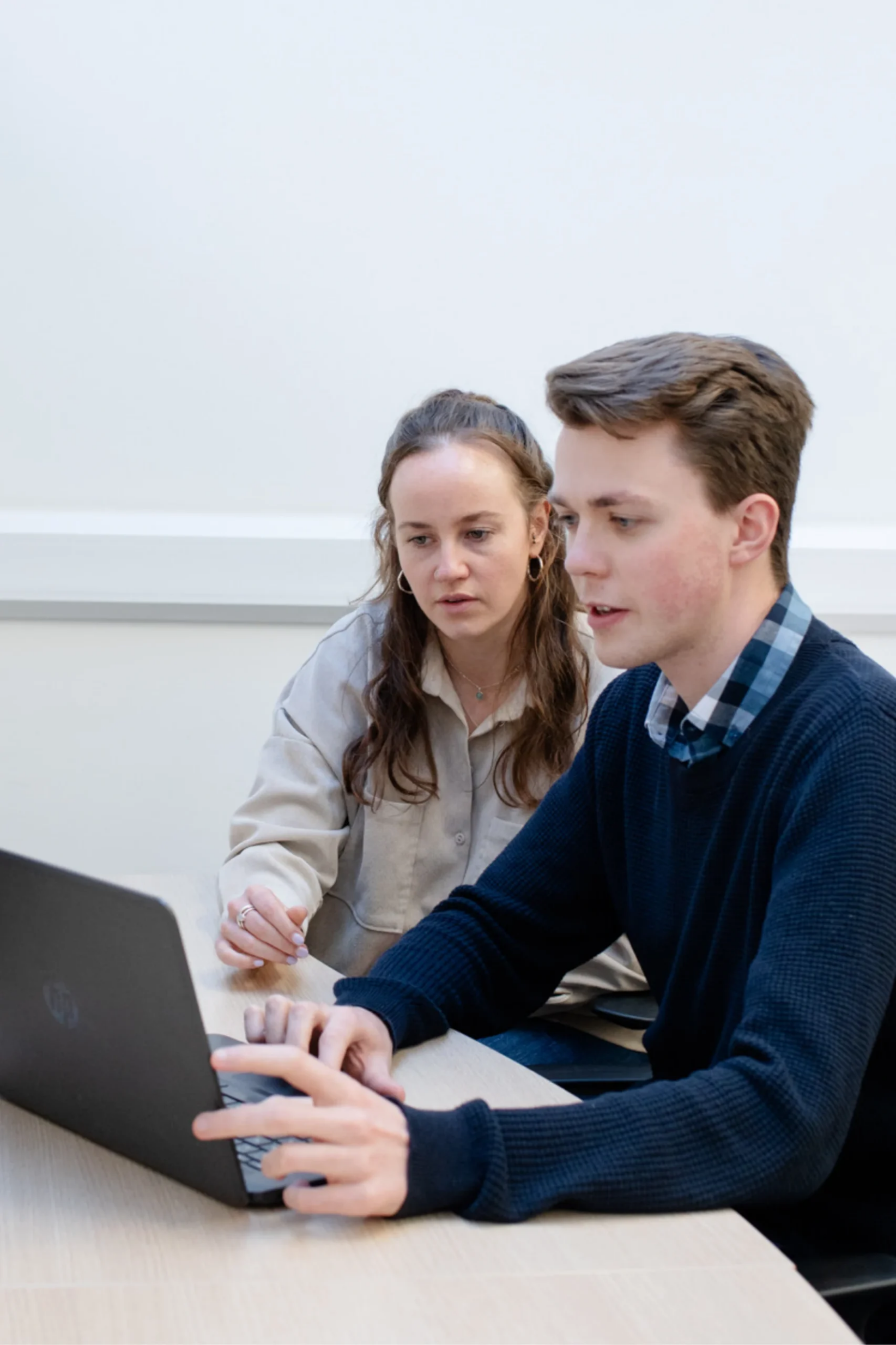 Working together at the collaboration space