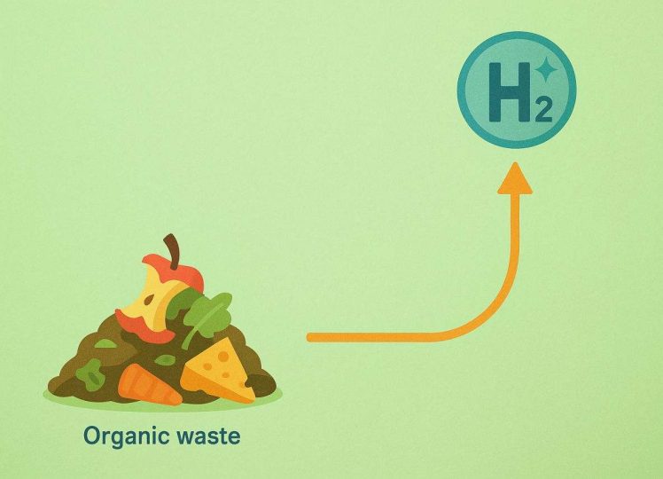 Food waste to H2